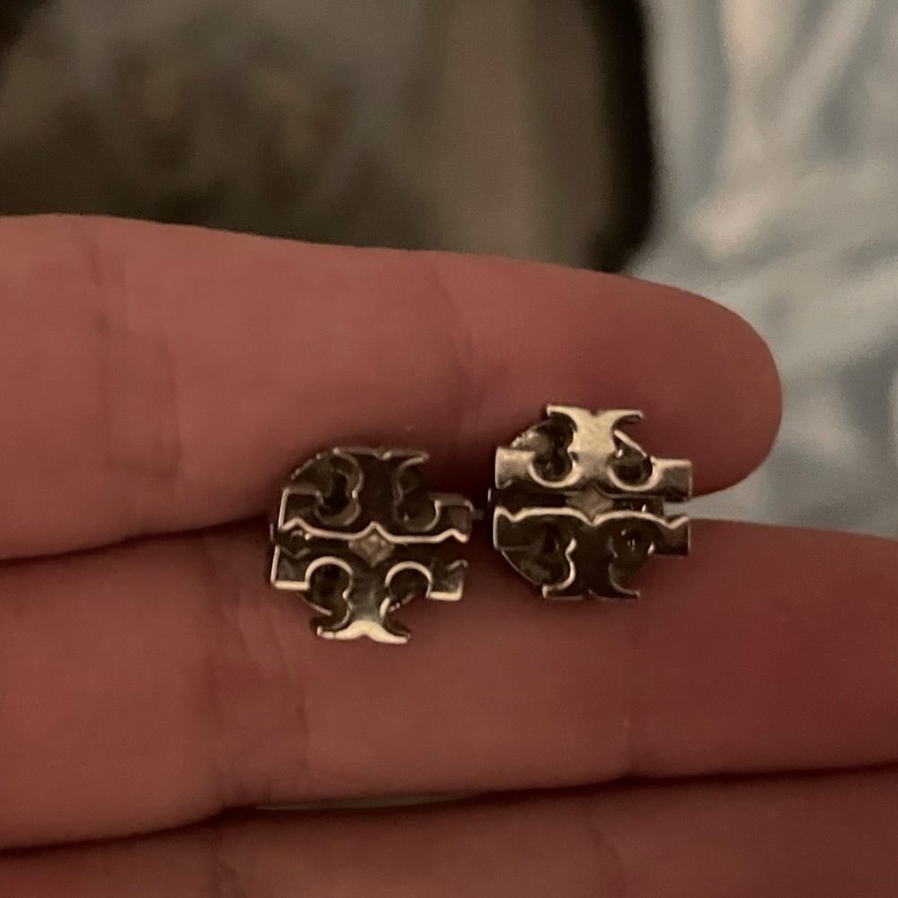 Tory Burch silver earrings